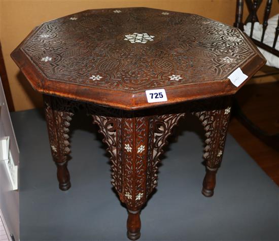 Carved Eastern table